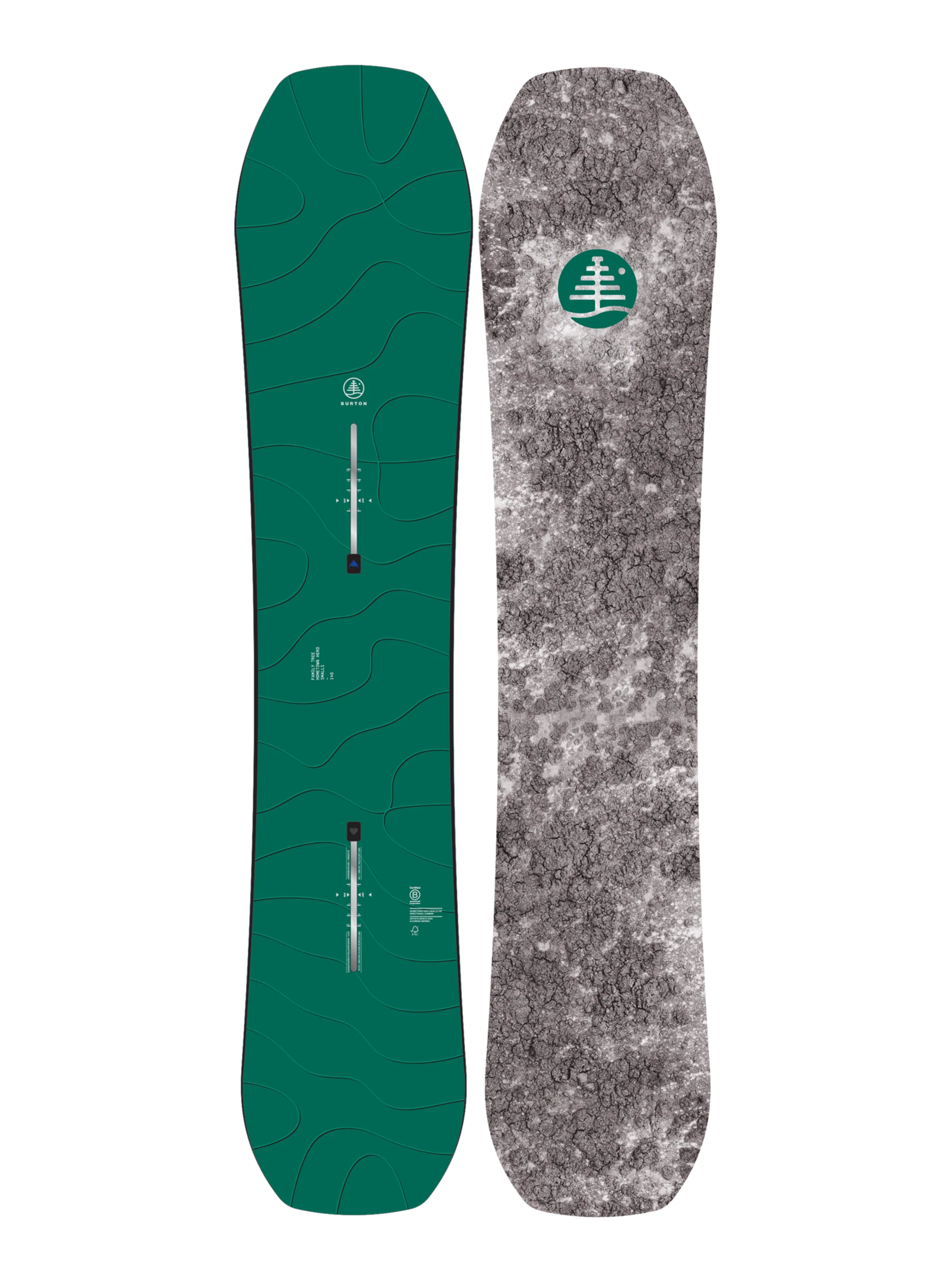 Burton Kids' Family Tree Hometown Hero Camber Snowboard
