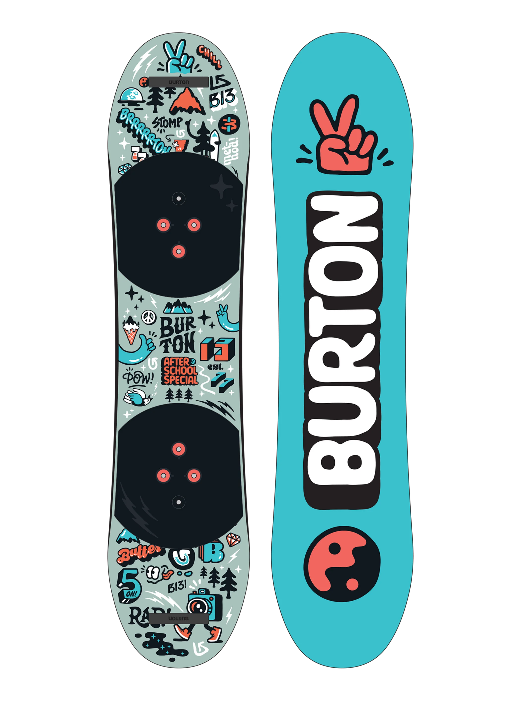 Burton Kids' After School Special Snowboard & Binding Package