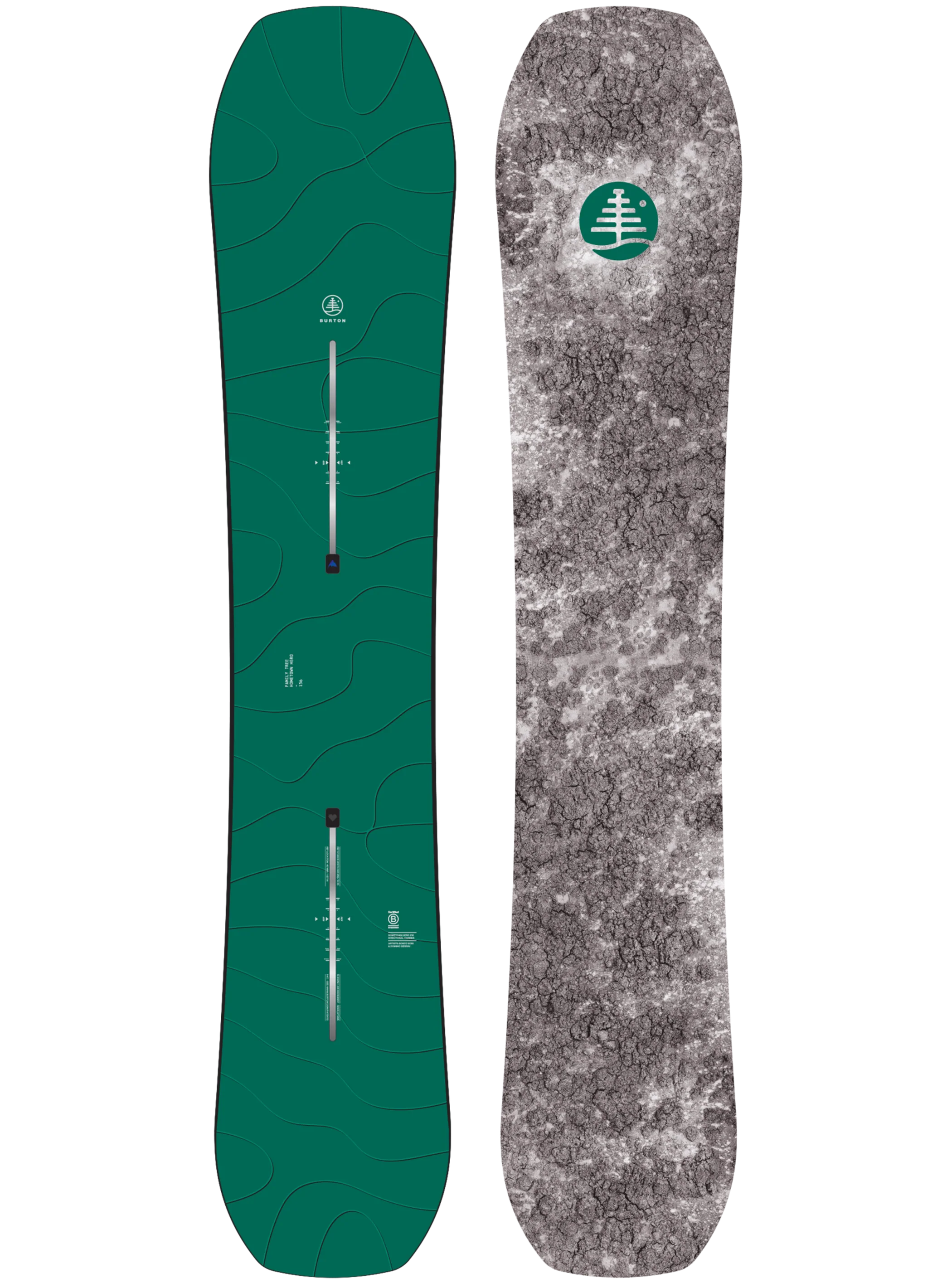 Burton Family Tree Hometown Hero Camber Snowboard